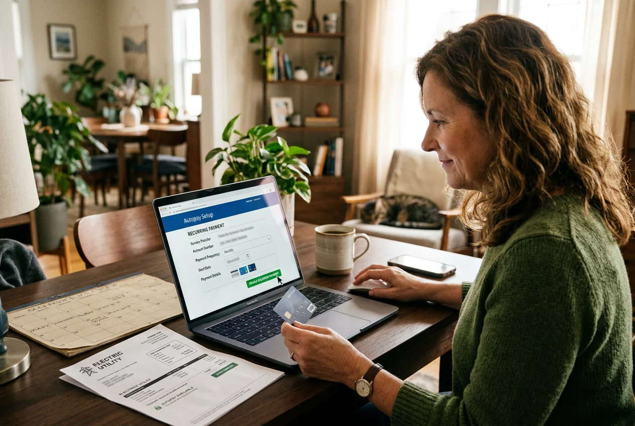 How to Set Up Recurring Electricity Bill Payments Using Galvixily